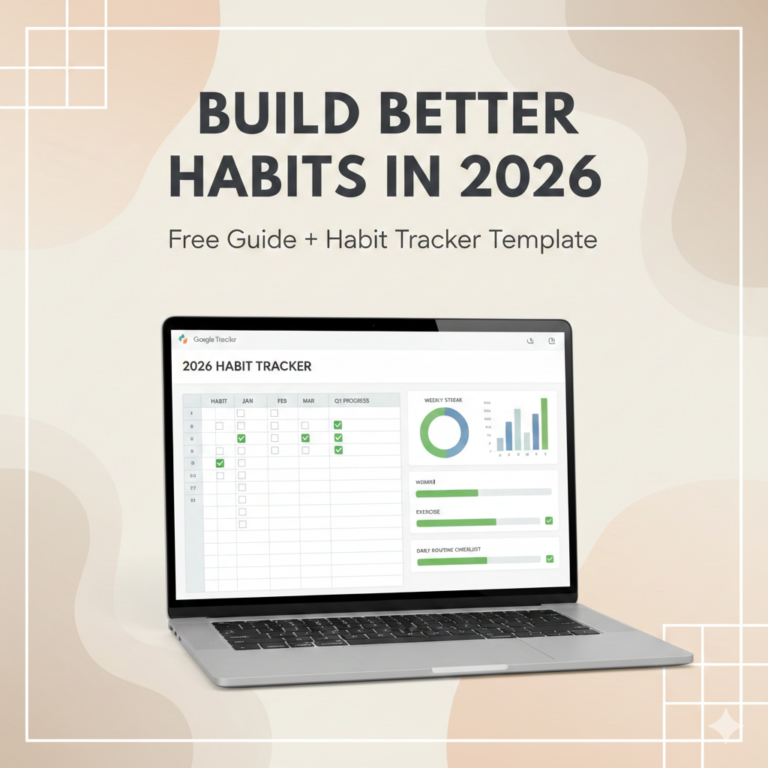 Build Better Habits in 2026: Why a Google Sheet Habit Tracker Is Your Most Powerful Tool